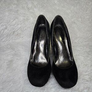 Breckelles platform pump heels black size 7.5